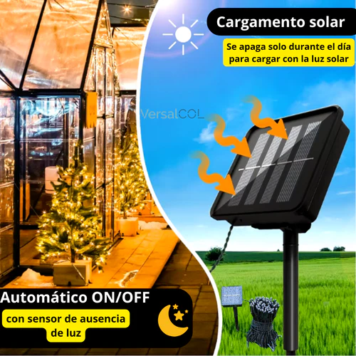 OFERTA NAVIDAD - Luces Solares Navideñas